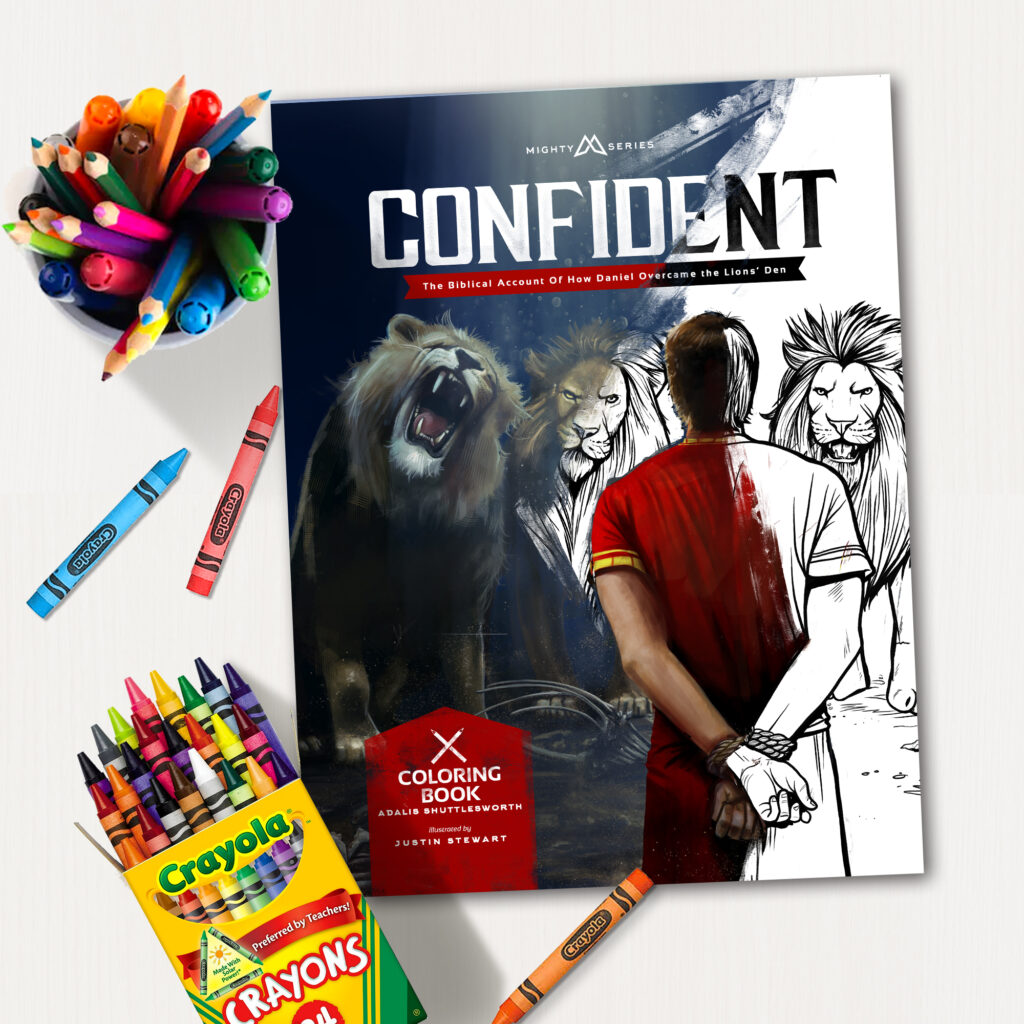 Download Confident Coloring Book The Mighty Series